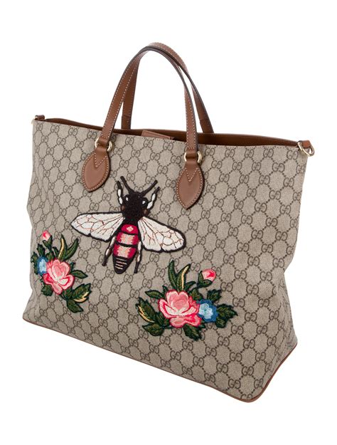 gucci bee purse the real real